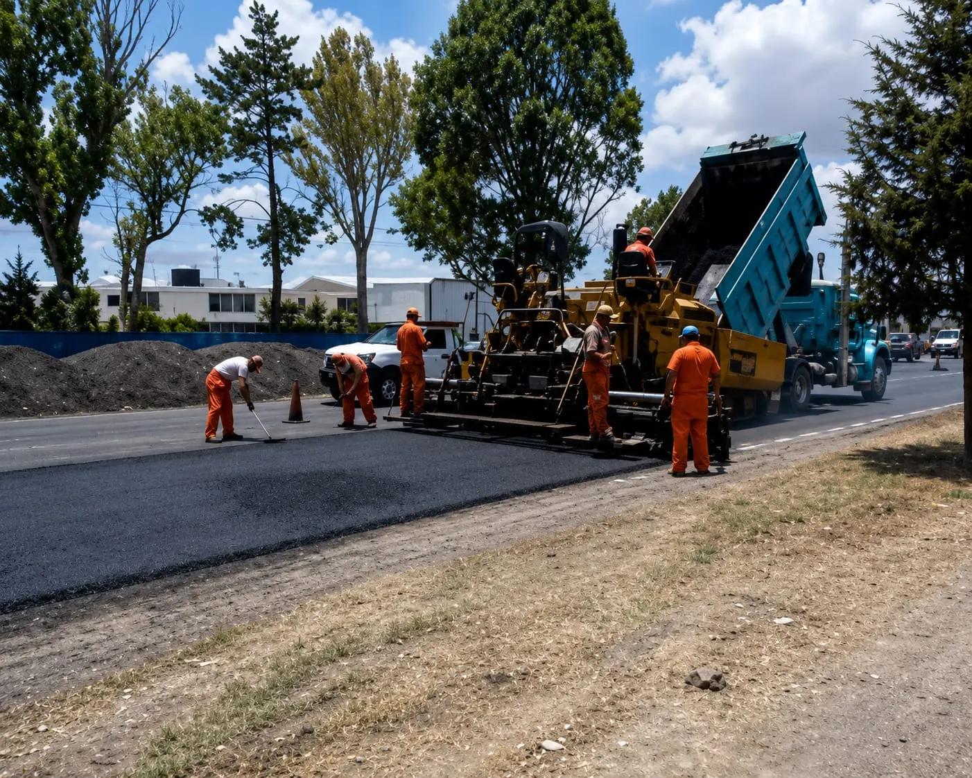Fresado y Carpeta Carretera México-Pachuca